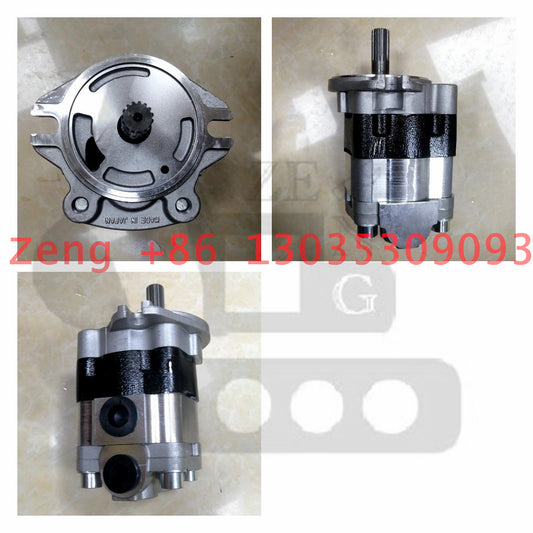 KAYABA PSVD2-27E hydraulic pump 2 stage gear pump pilot pump