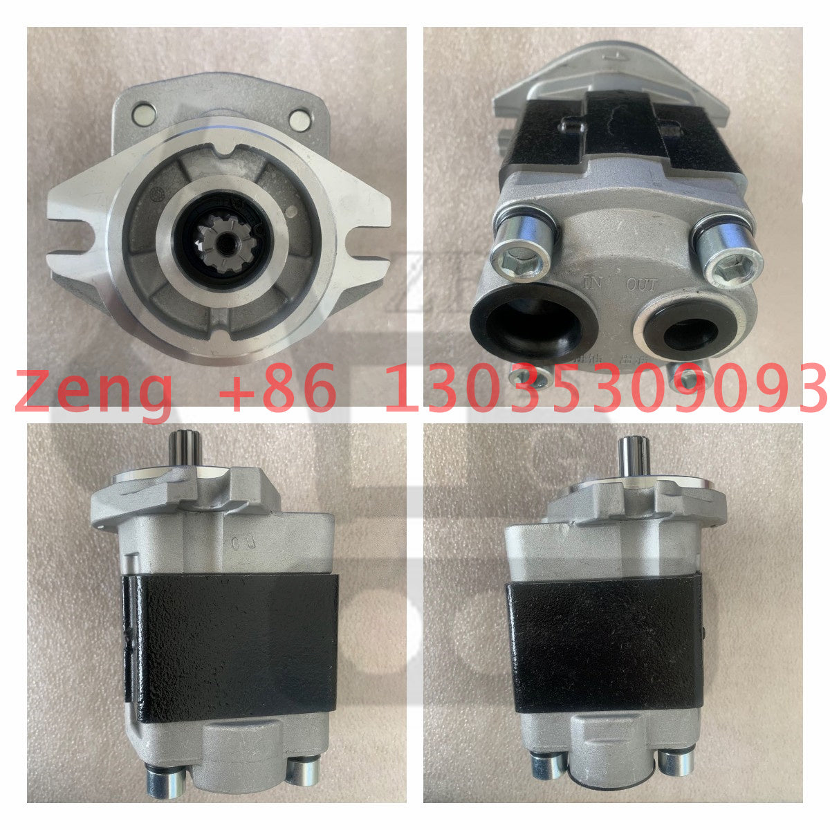SGP1-36D-10T AL hydraulic pump gear pump pilot pump