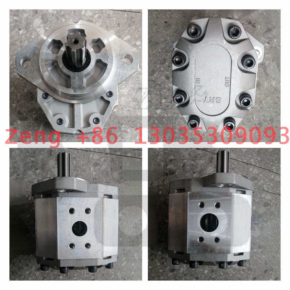 CBQF550 hydraulic pump gear pump pilot pump