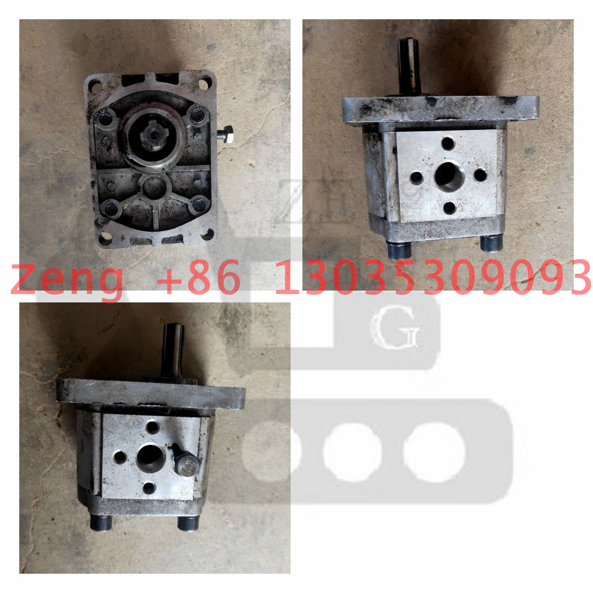CBT-F306 hydraulic pump gear pump pilot pump