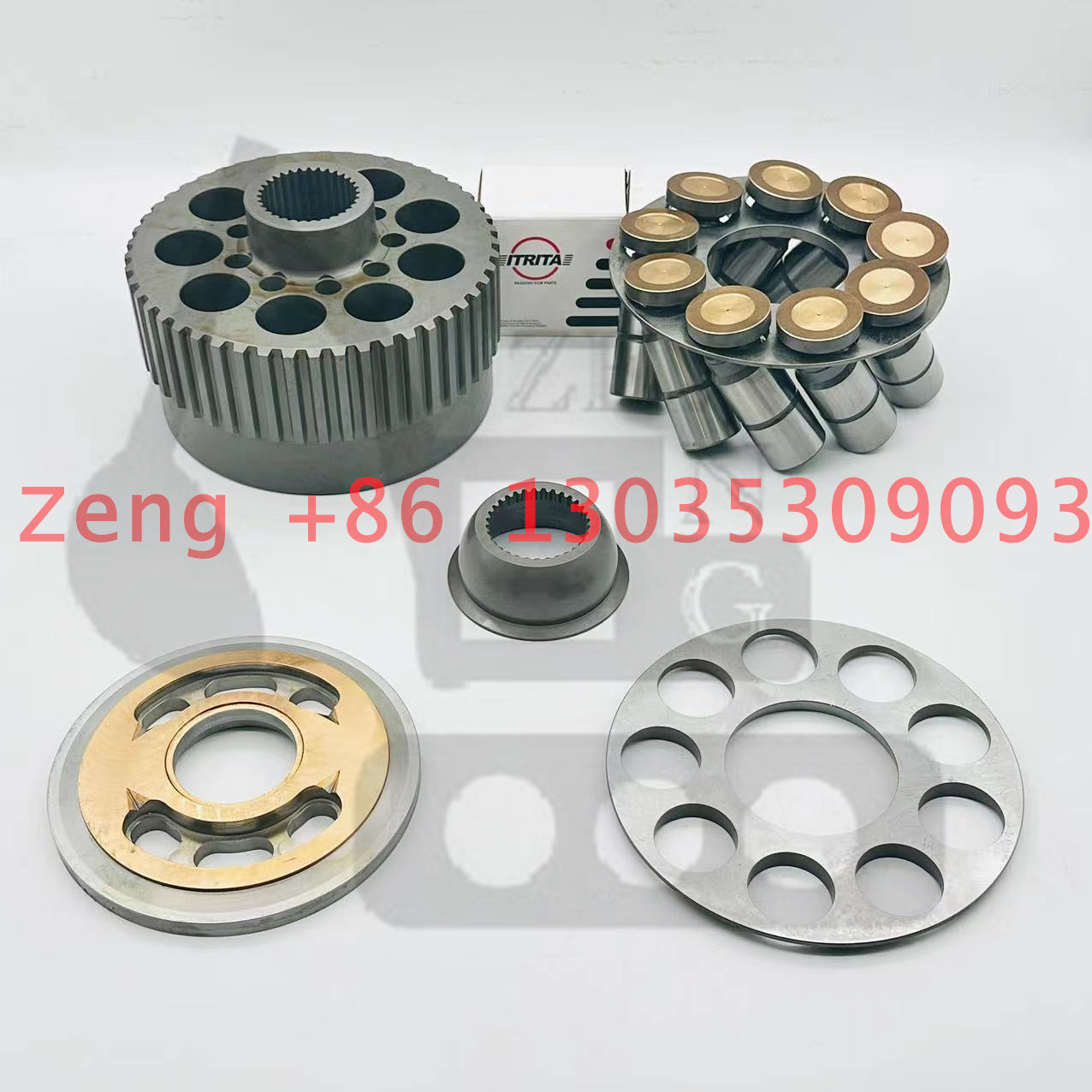 Kayaba MSF-340VP hydraulic final drive travel motor rotary group and spare parts used for Hitachi EX450 EX470 EX550 ZAX450  Sumitomo SH460 excavator