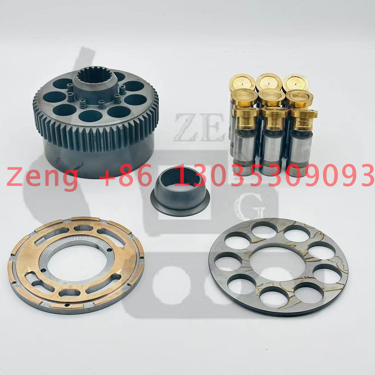 GM40VD TM40VD DH225-9 travel motor valve plate