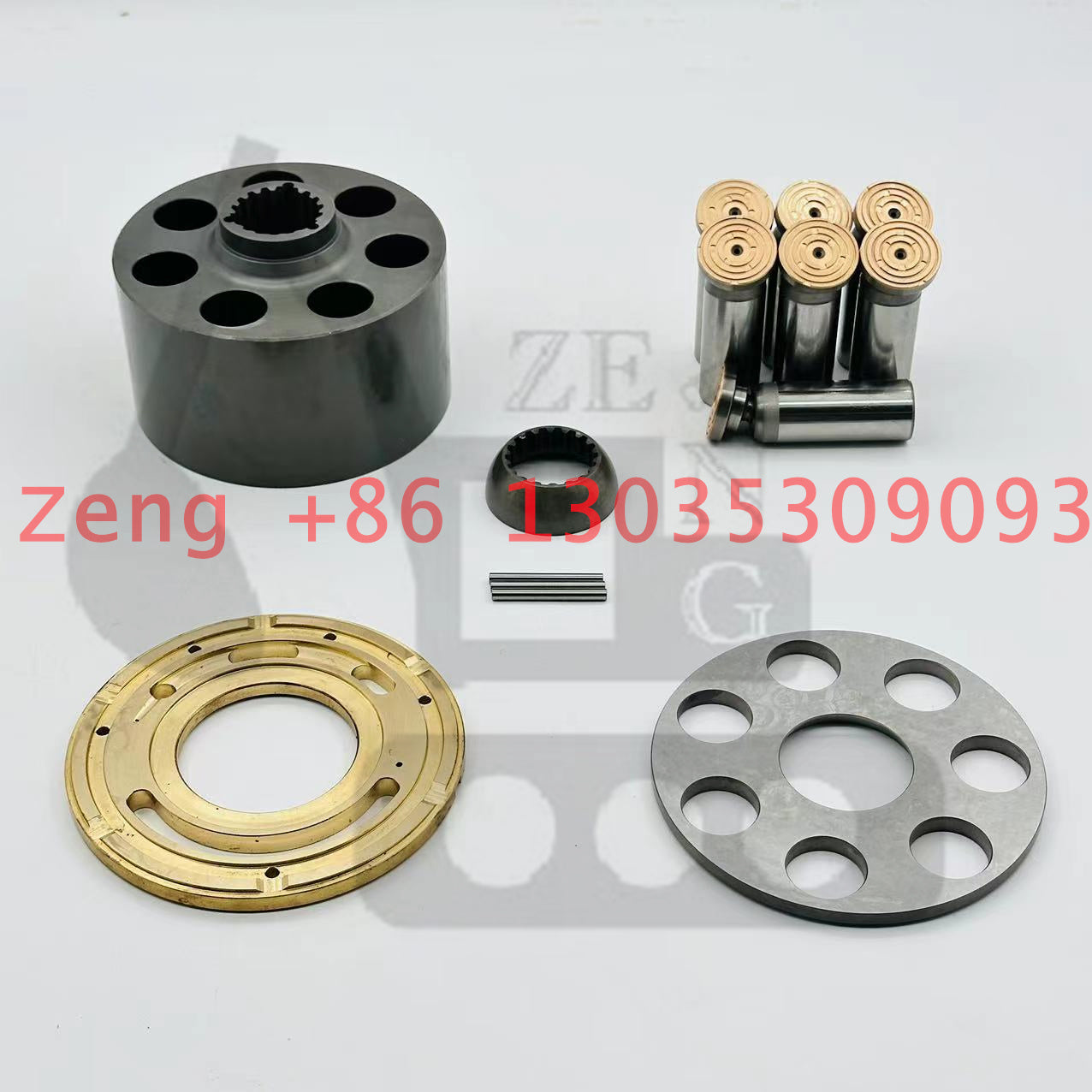 WB97R5 hydraulic pump cylinder block rotor barrel