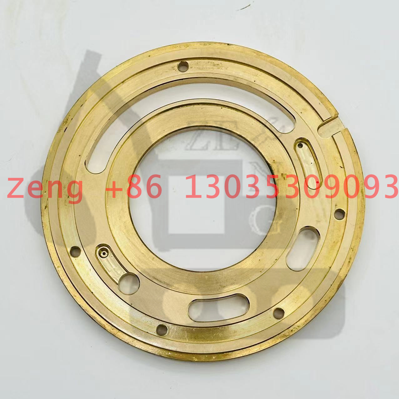 WB97R5 hydraulic pump valve plate