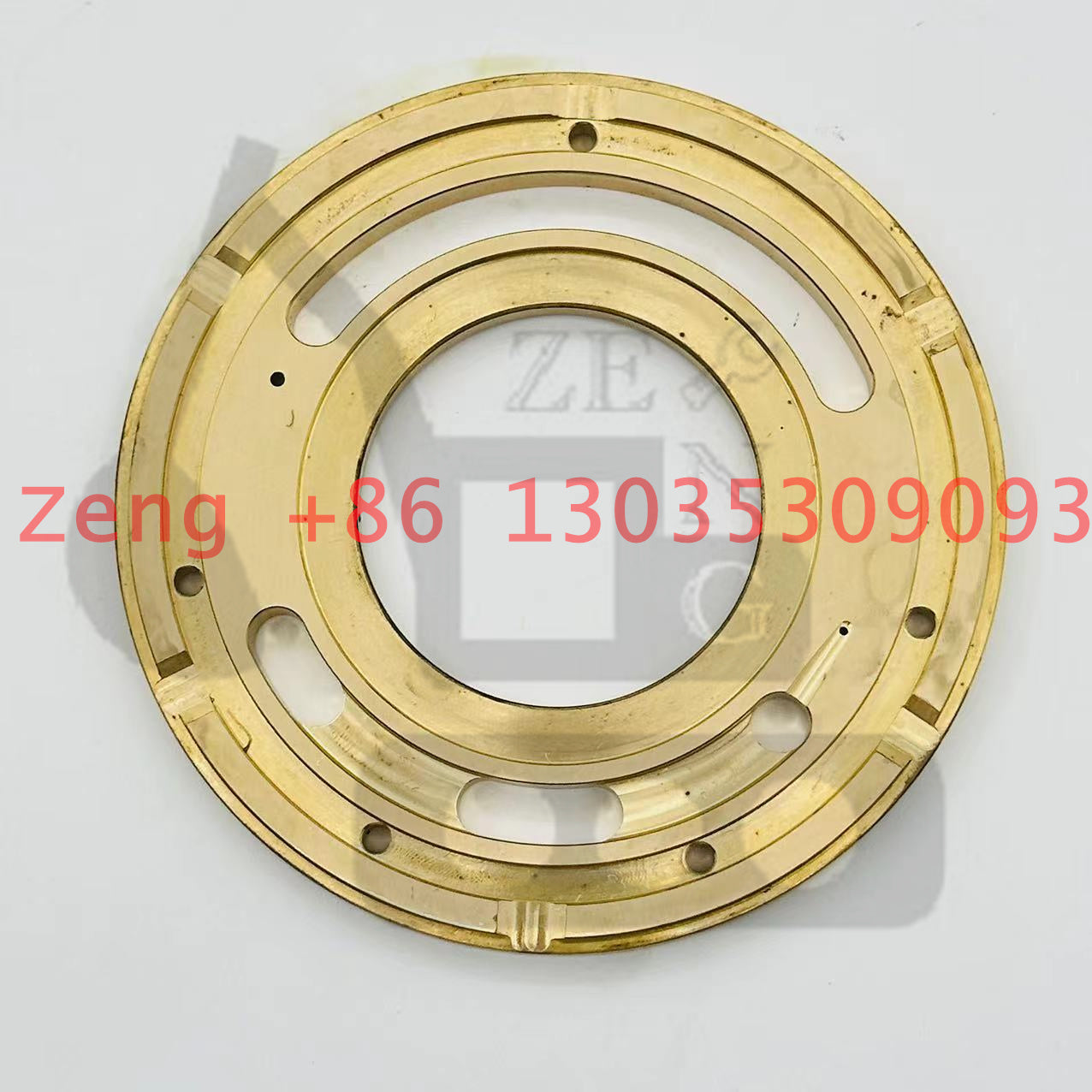 WB97R5 hydraulic pump valve plate