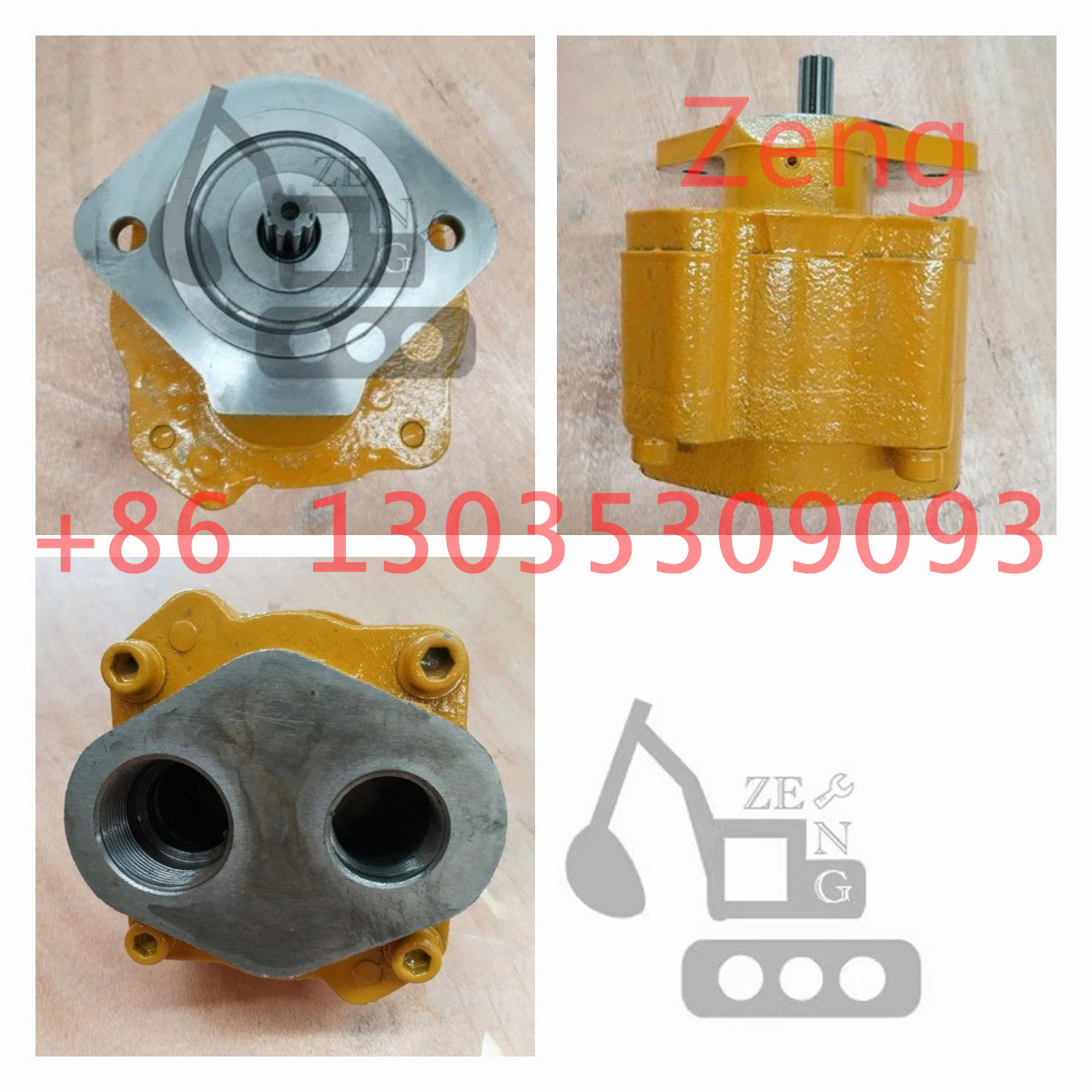 95518-03001 FL230-1 FL230-2 hydraulic pump gear pump pilot pump