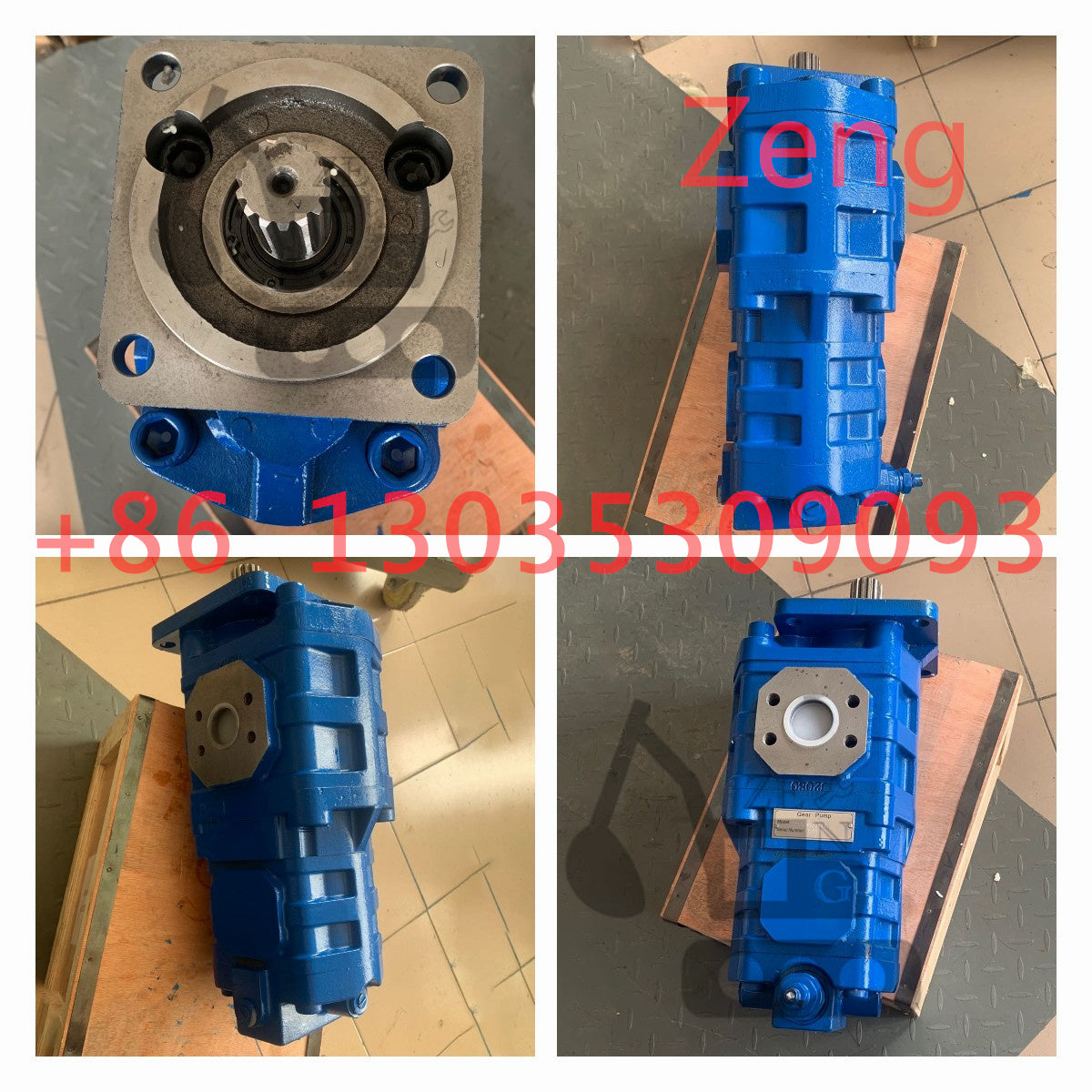 CBGJ2080/1016L14T ZL50G hydraulic pump gear pump pilot pump