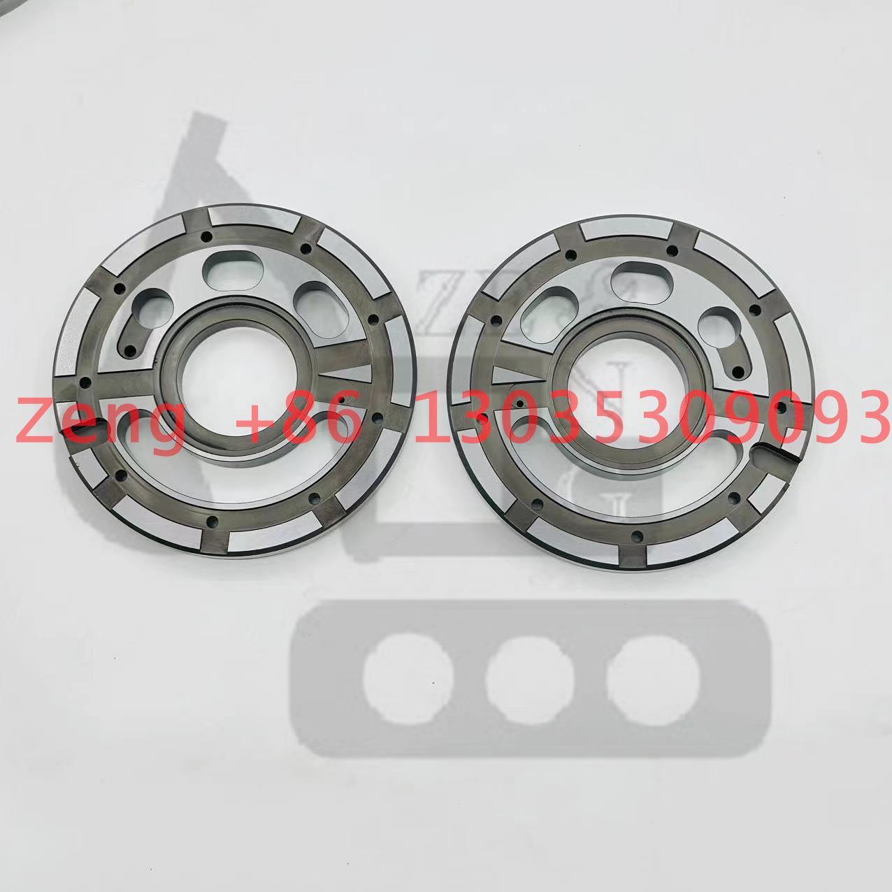 Komatsu HPV165 hydraulic pump valve plate timing plate balance plate control plate control lens port plate