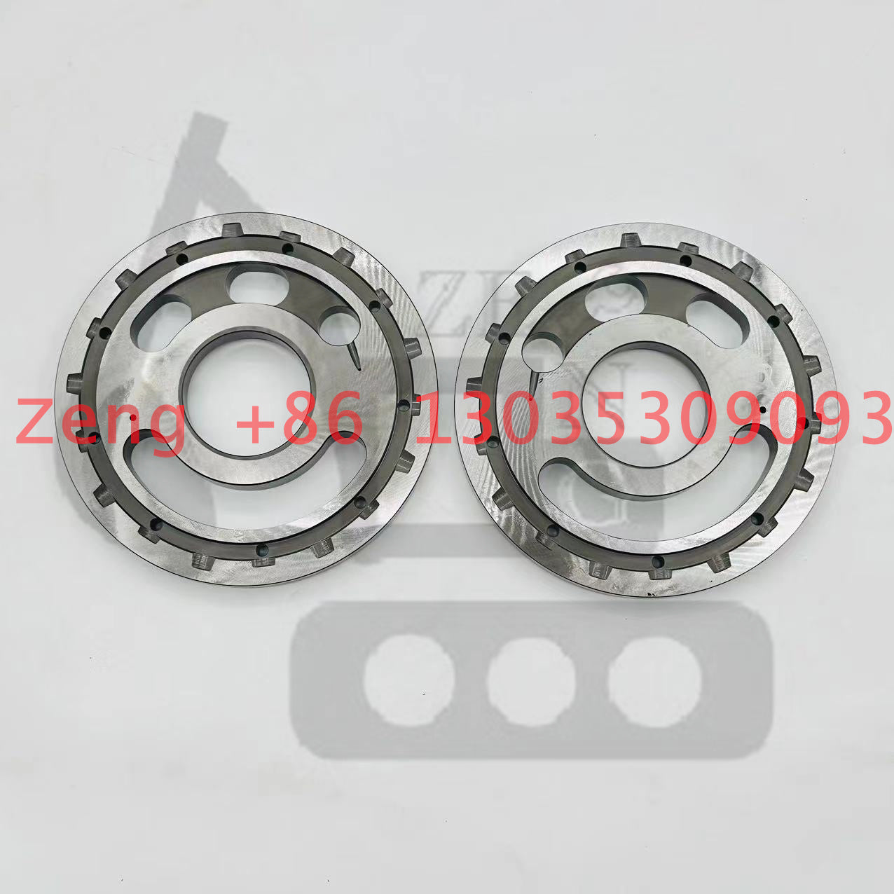 Komatsu HPV165 hydraulic pump valve plate timing plate balance plate control plate control lens port plate