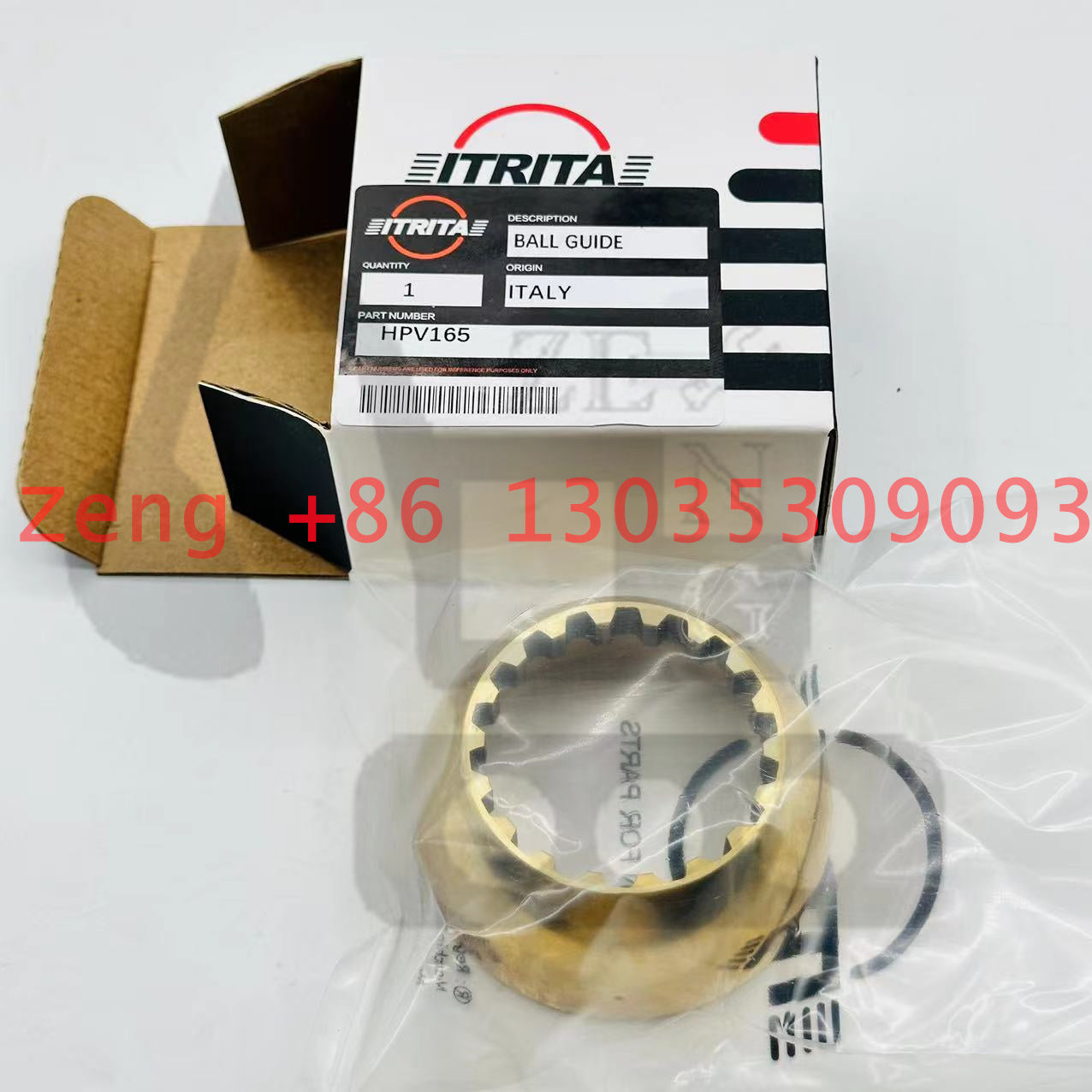 Komatsu HPV165 hydraulic pump ball guide retainer guide bushing thrust ball bowl