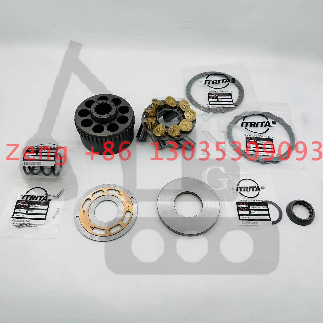 M2X120 swing motor parts