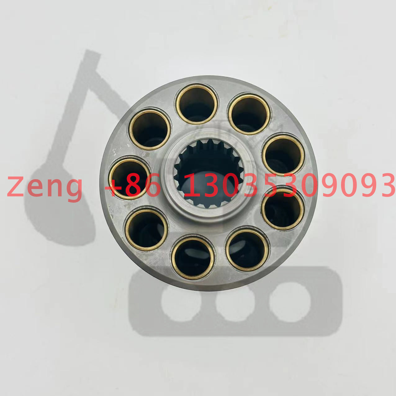 Rexroth A4FO28 travel motor cylinder block rotor