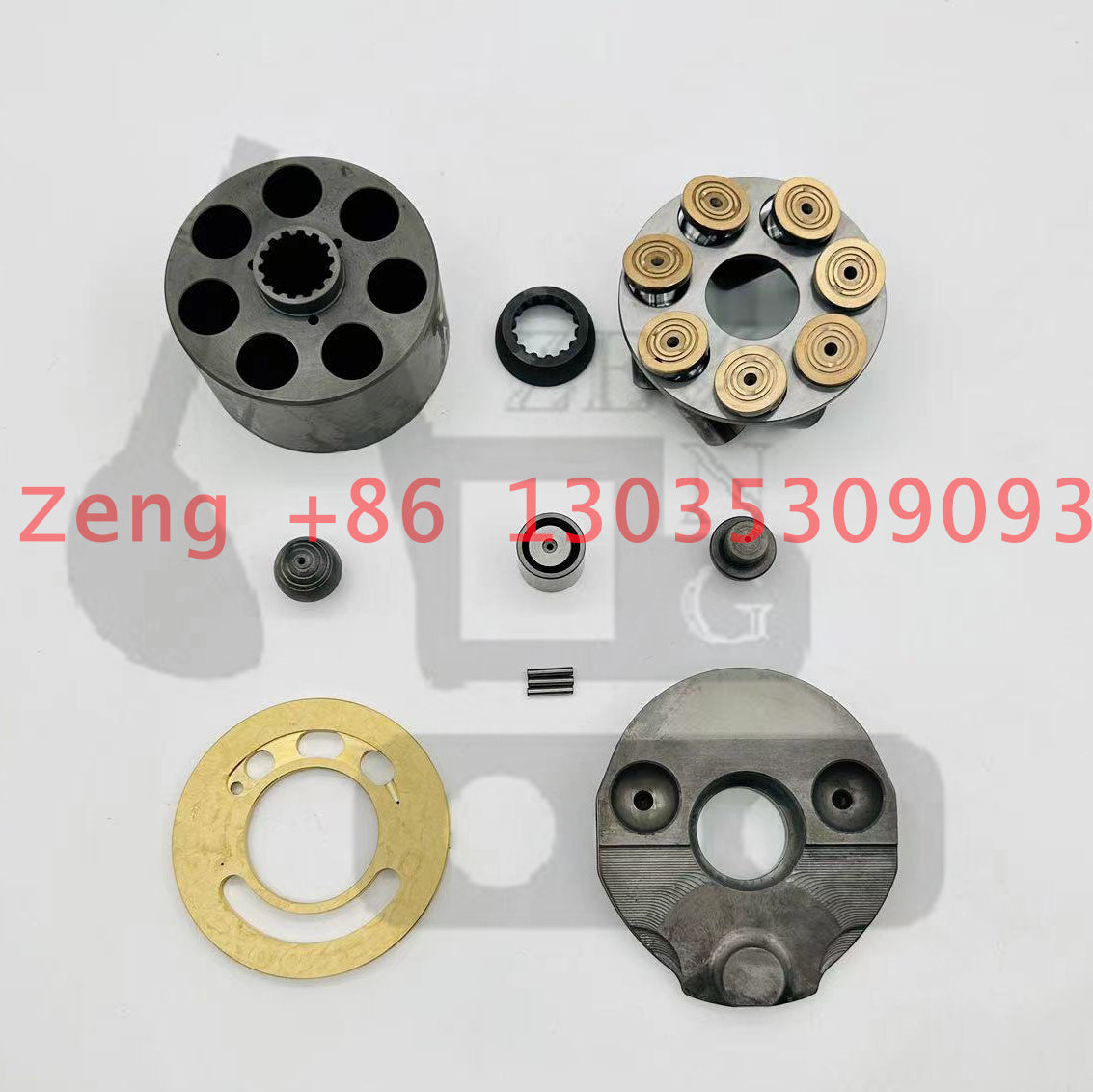 Komatsu DF50 fan pump hydraulic pump valve plate