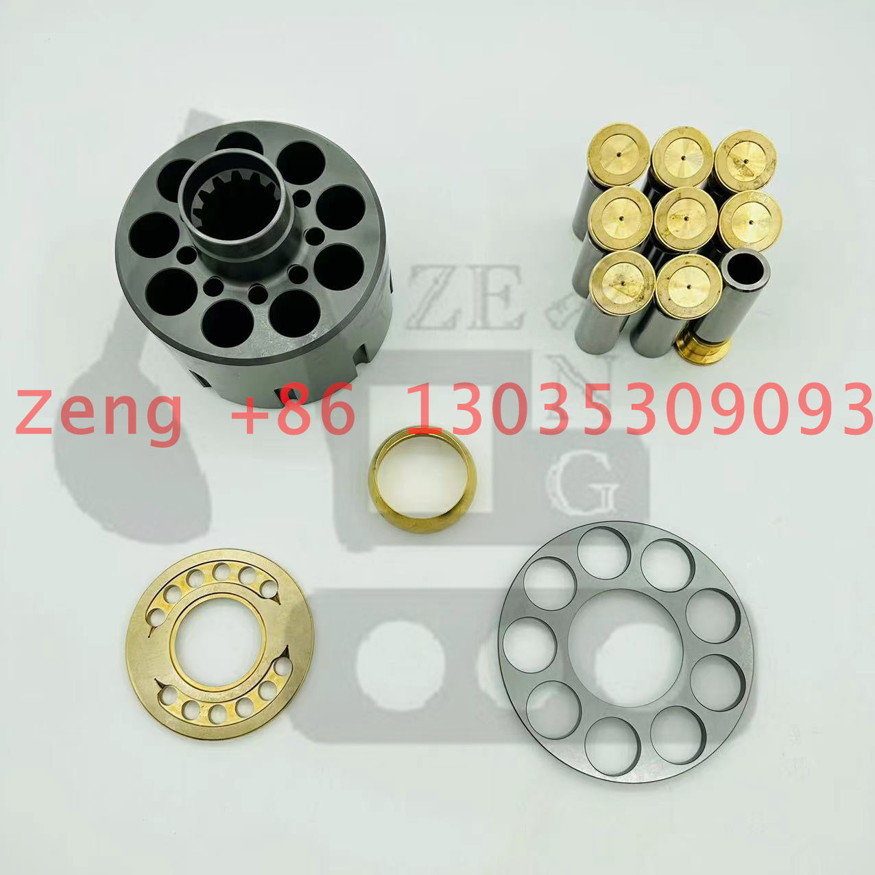 Caterpillar MCB172 hydraulic travel motor rotory group and spare parts used for Kobelco SK200-6，Komatsu PC200-7，Caterpillar CAT200B CAT320B CAT320C CAT324 CAT325B  excavator