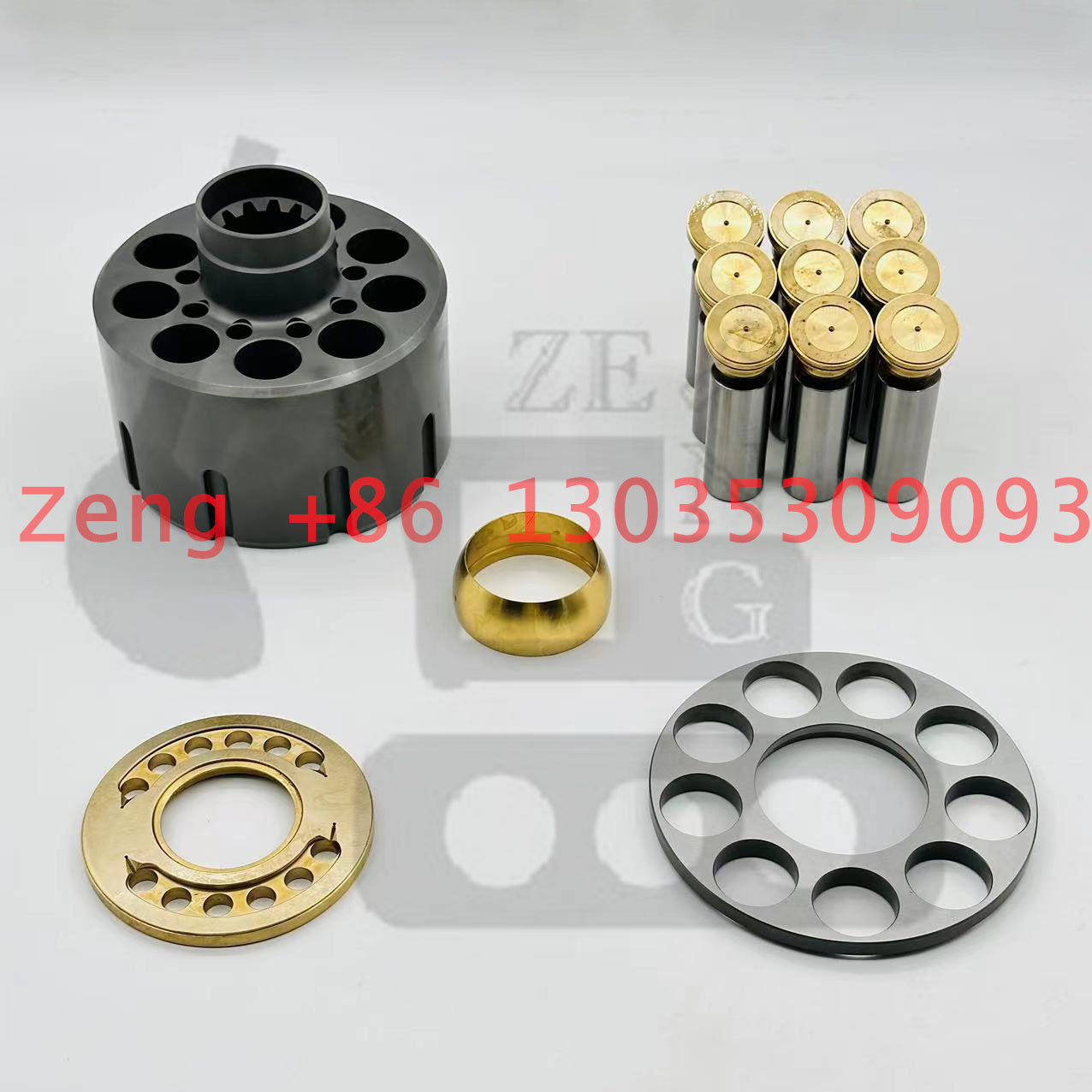 Caterpillar MCB172 travel motor cylinder block rotor barrel