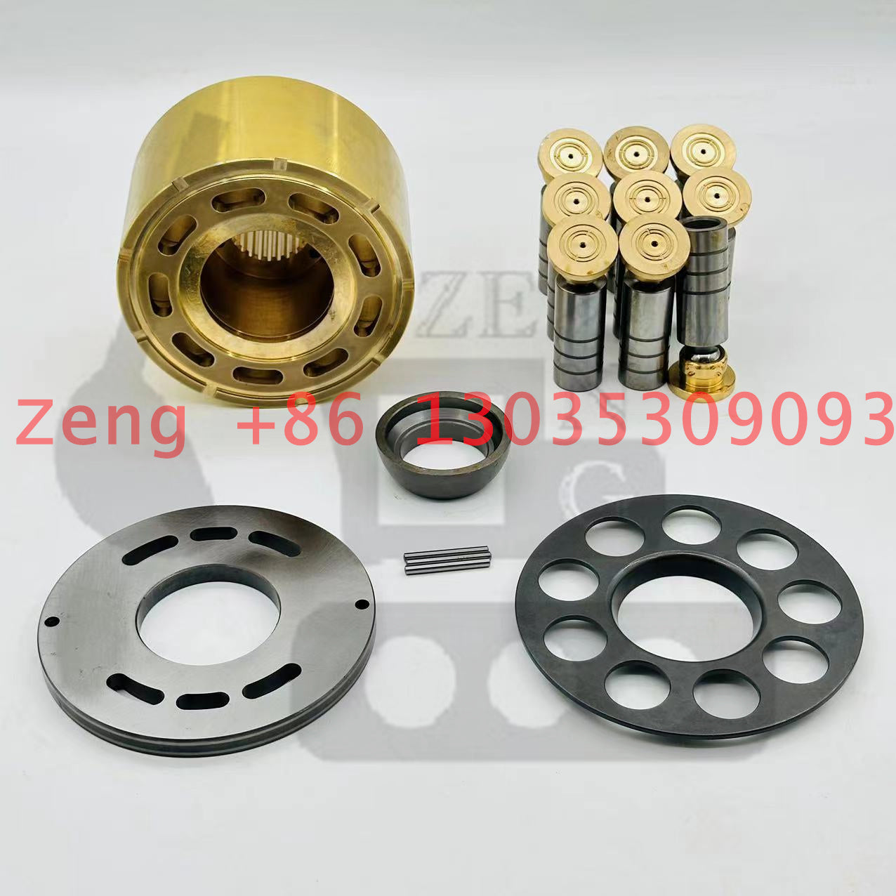 KATO HD311  travel motor piston shoe piston subassembly piston kit