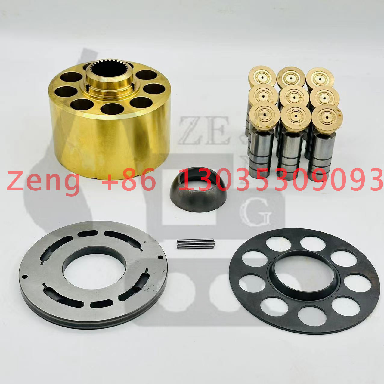 KATO HD311  travel motor piston shoe piston subassembly piston kit