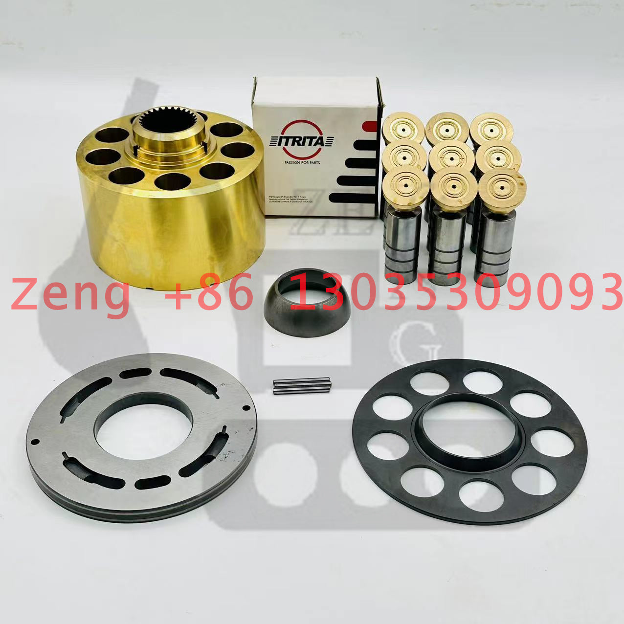 KATO HD311  travel motor piston shoe piston subassembly piston kit