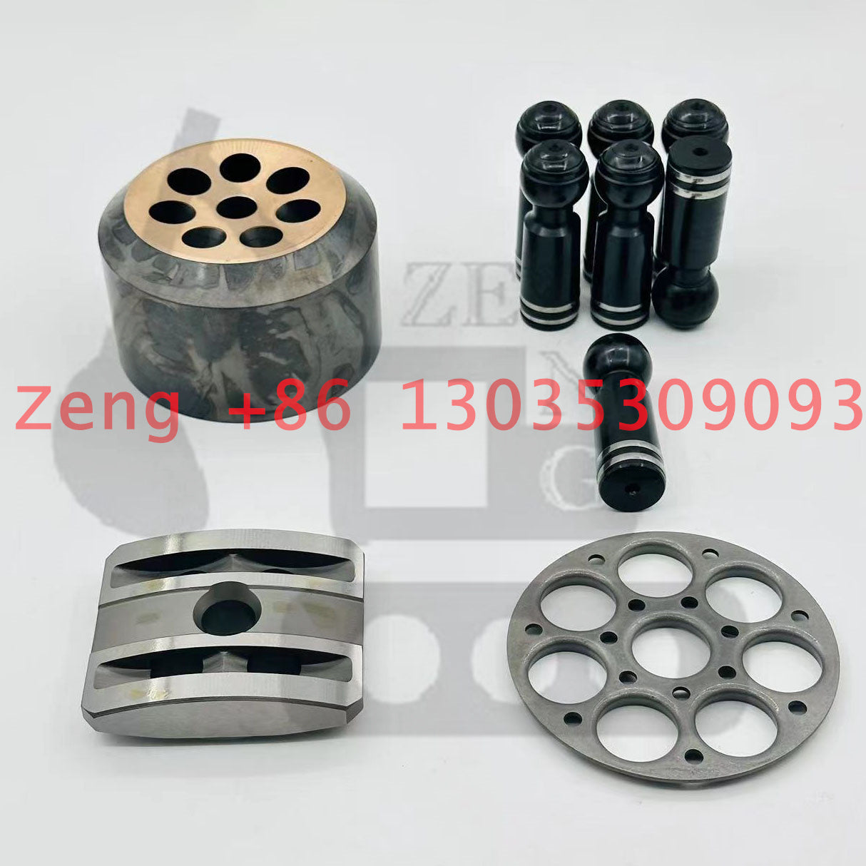 Rexroth A6VM80 travel motor valve plate