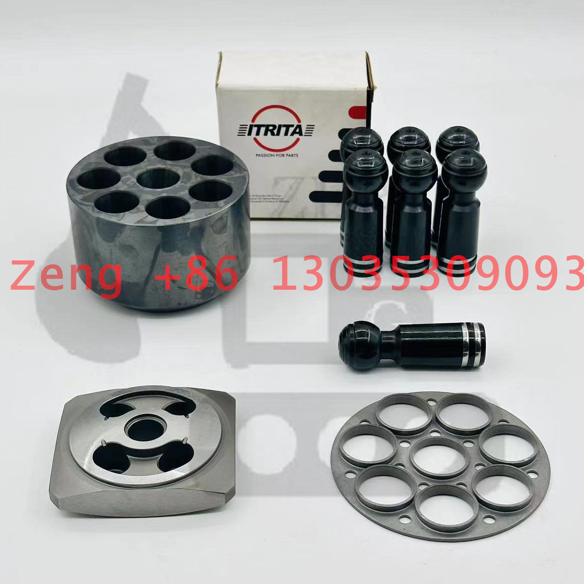 Rexroth A6VM80 travel motor rotary group