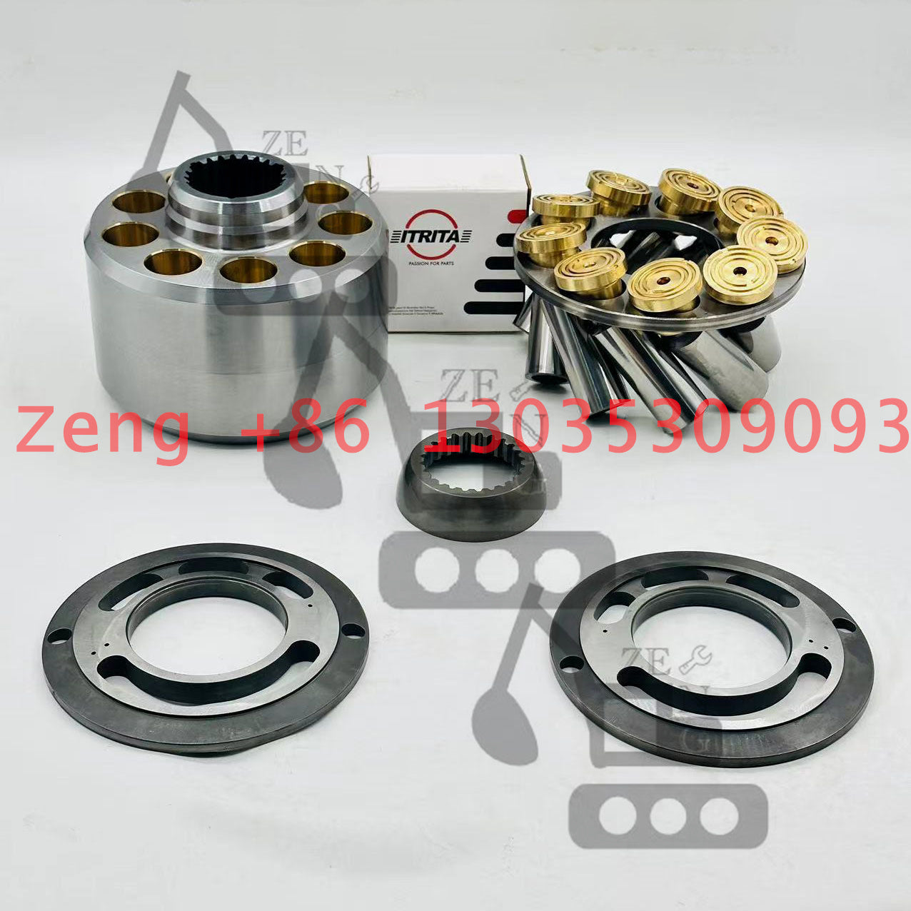 Linde HPR130 hydraulic pump valve plate