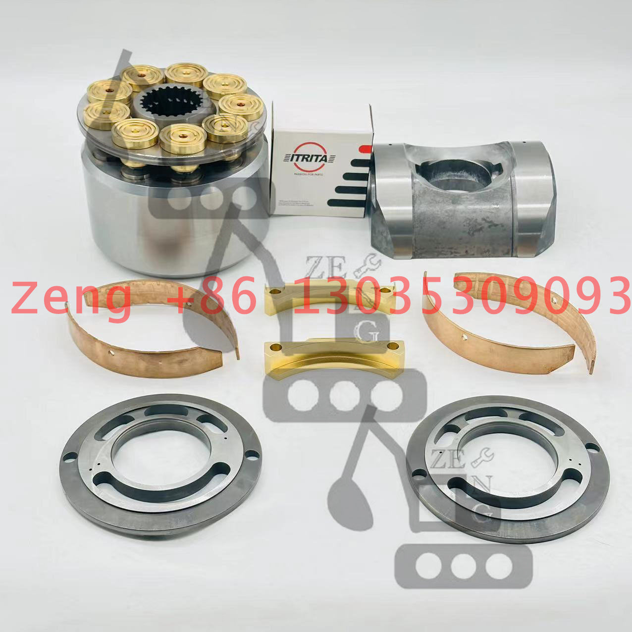 Linde HPR130 hydraulic pump cylinder block rotor barrel