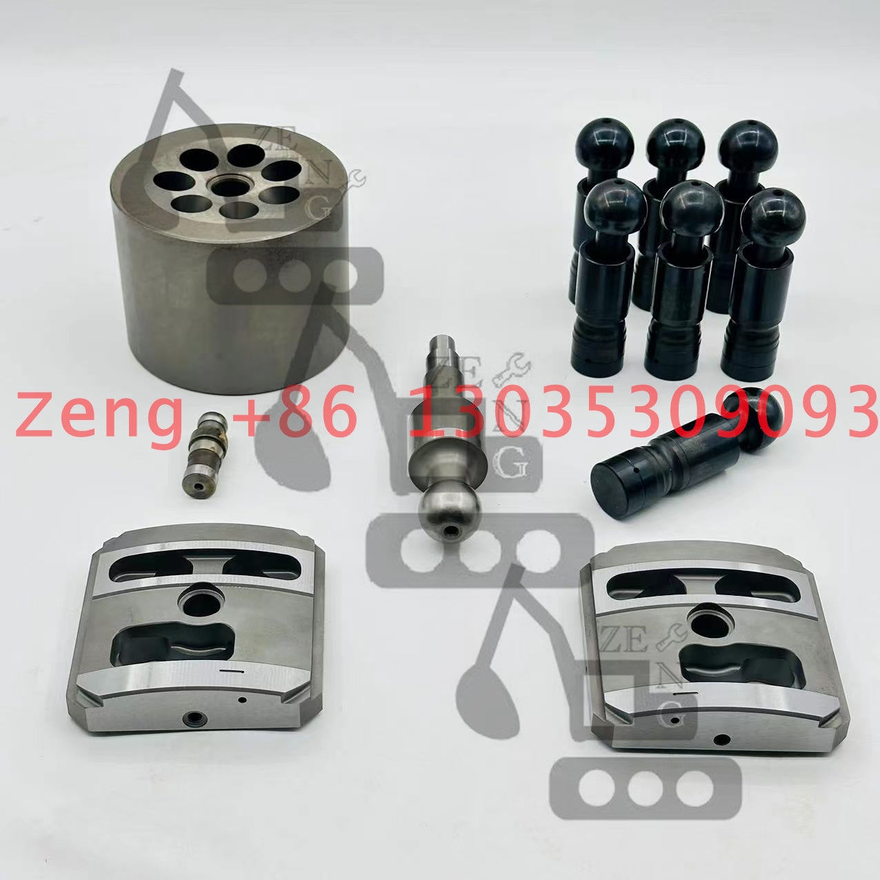 HPV118 hydraulic pump center pin center shaft