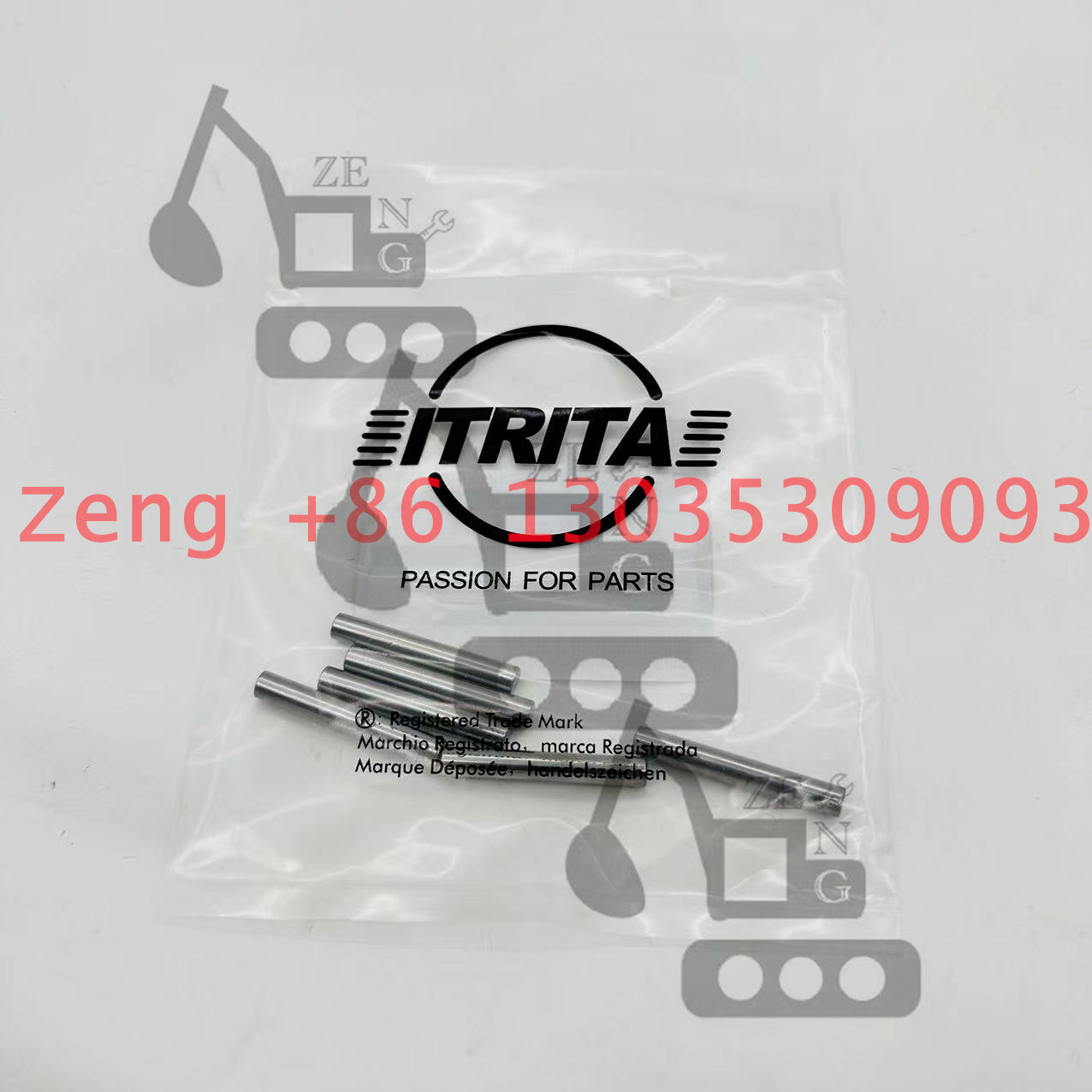 HPV140 PC300-8 hydraulic pump press pin