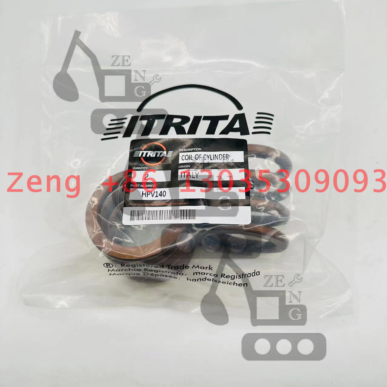 HPV140 PC300-8 hydraulic pump coil spring
