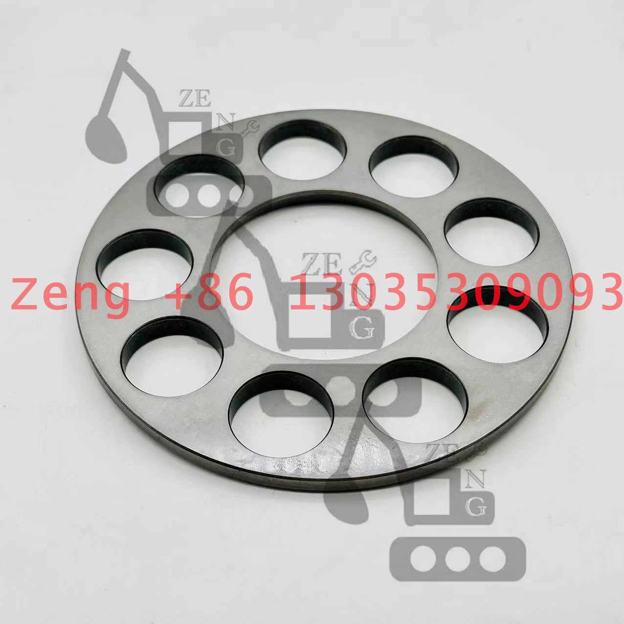 HPV140 hydraulic pump set plate retainer plate