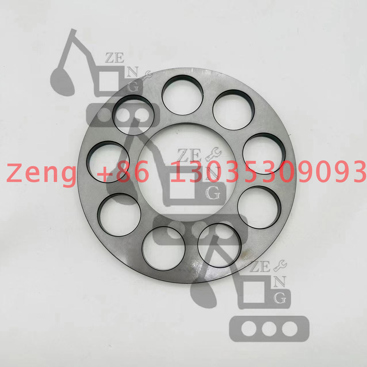 HPV140 hydraulic pump set plate retainer plate