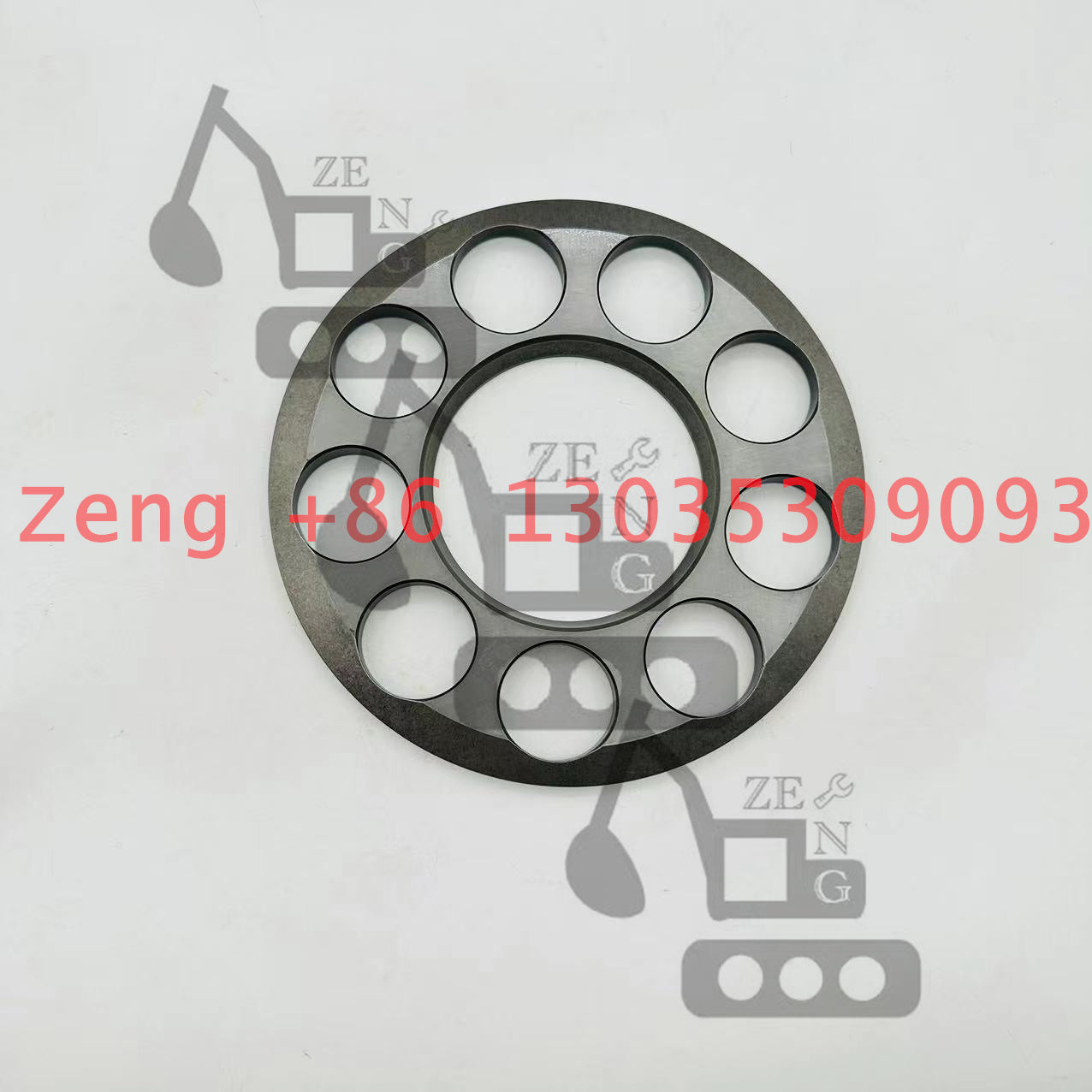 HPV140 hydraulic pump set plate retainer plate