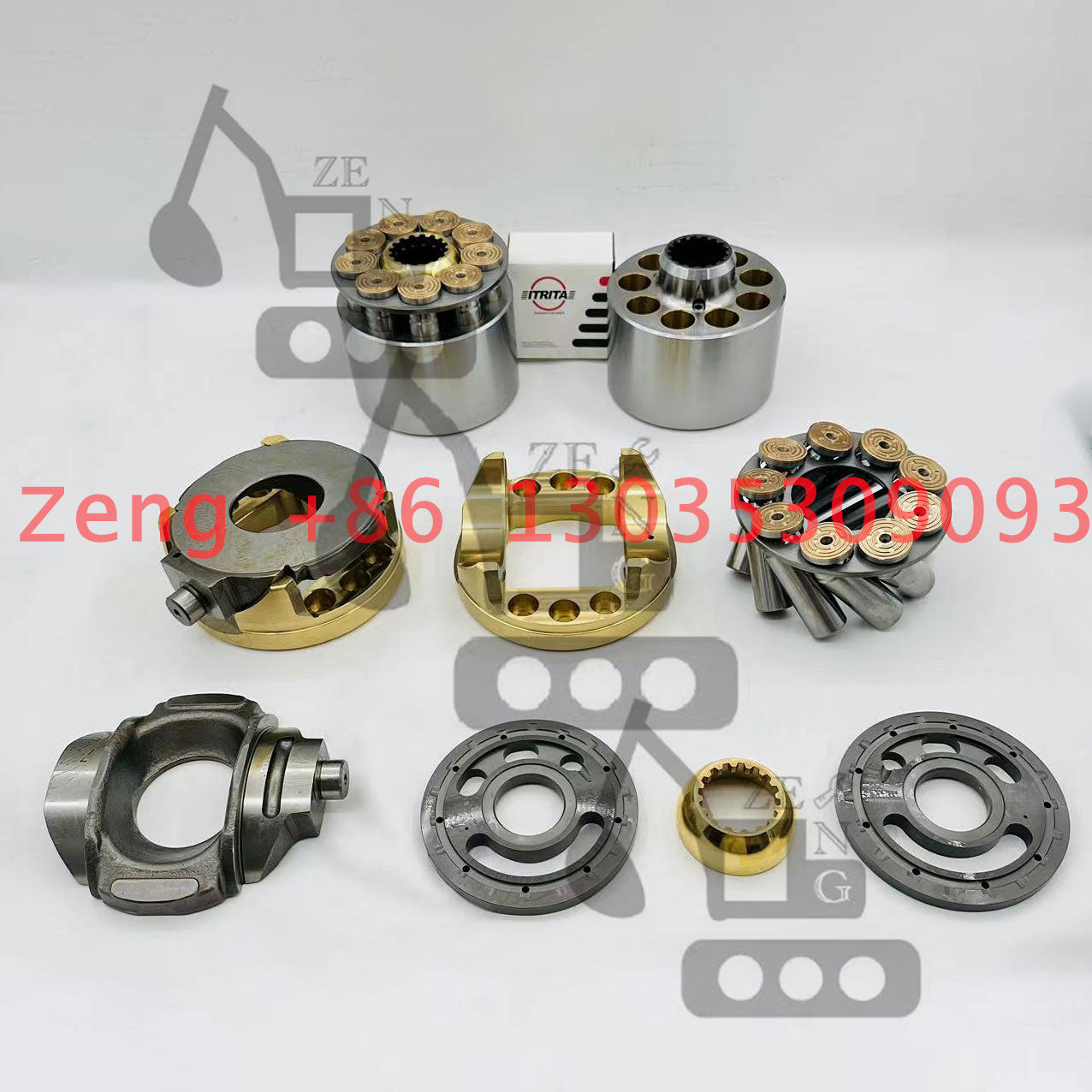 HPV140 PC300-8 hydraulic pump support