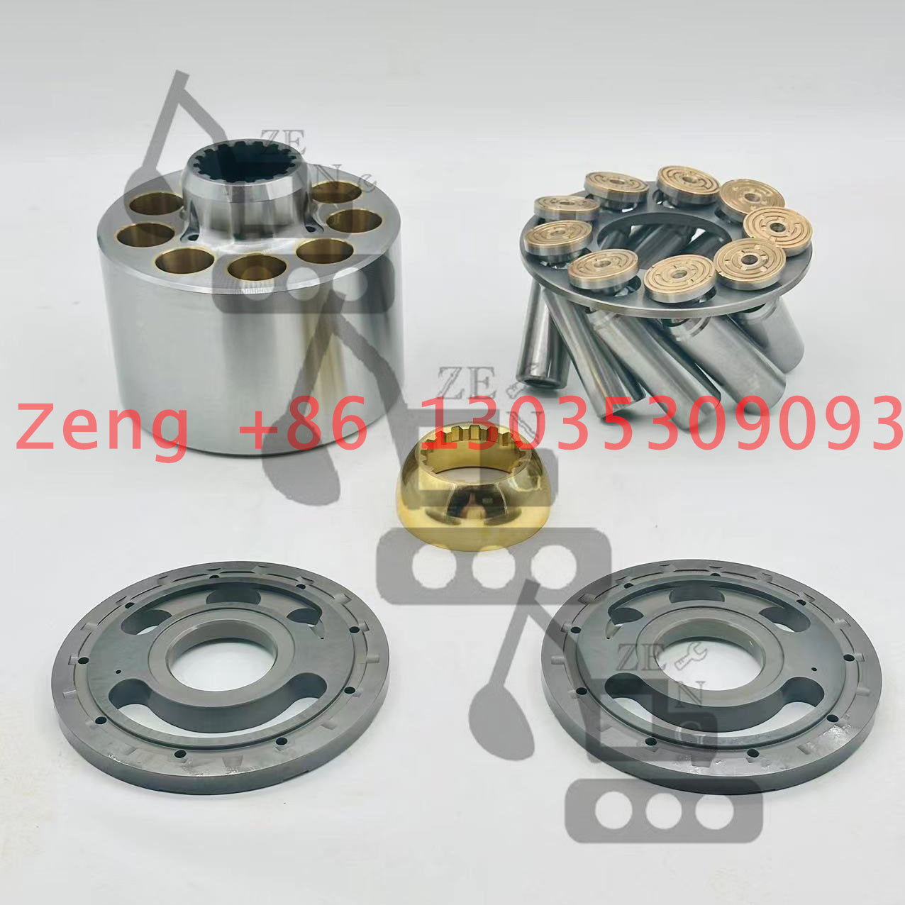 HPV140 hydraulic pump cylinder block rotor barrel
