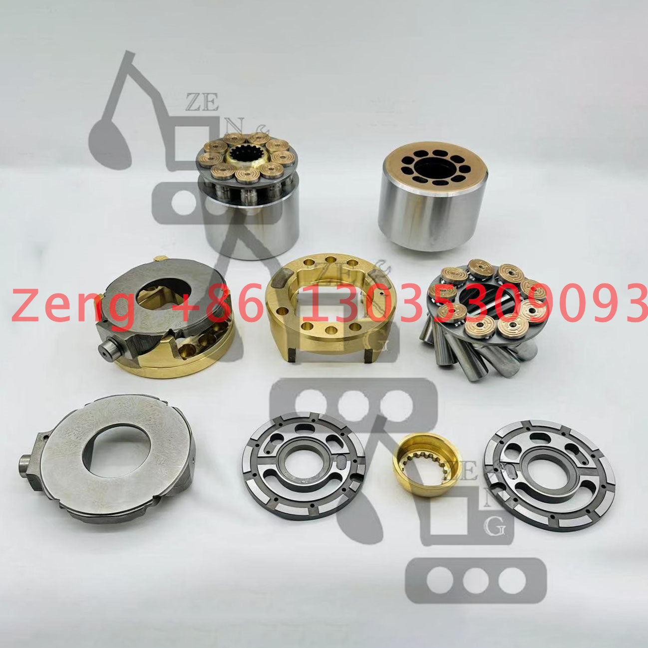 HPV140 PC300-8 hydraulic pump support