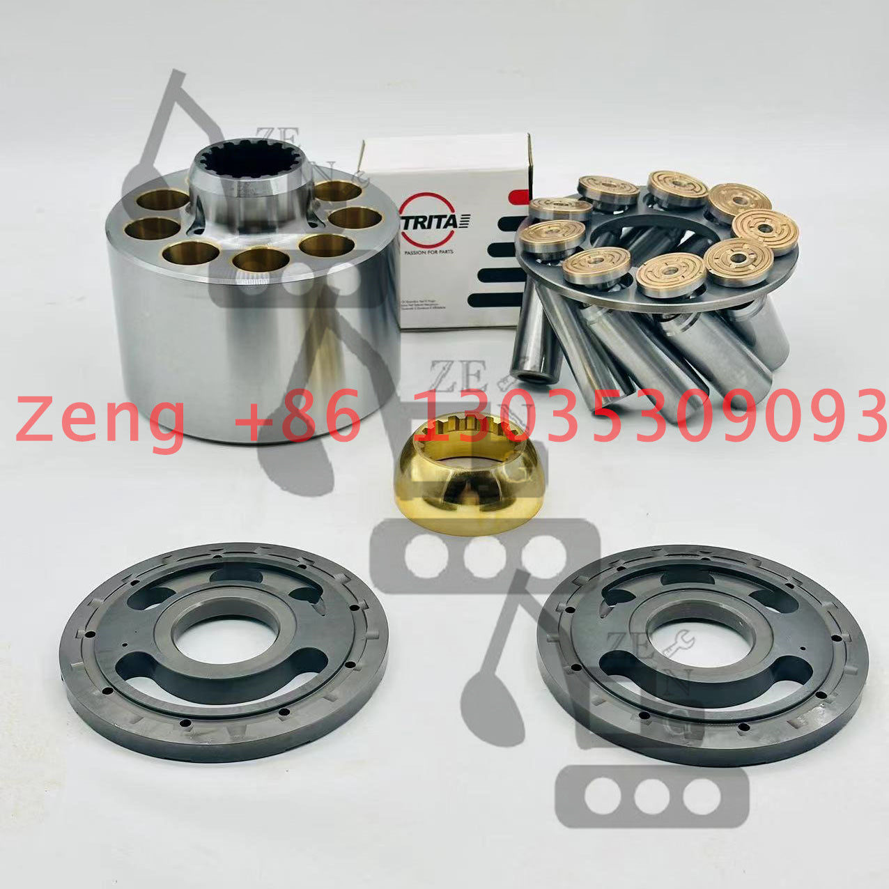 Komatsu HPV140 hydraulic main pump rotary group and spare parts for PC300-7 PC300-8 PC360-7 excavator