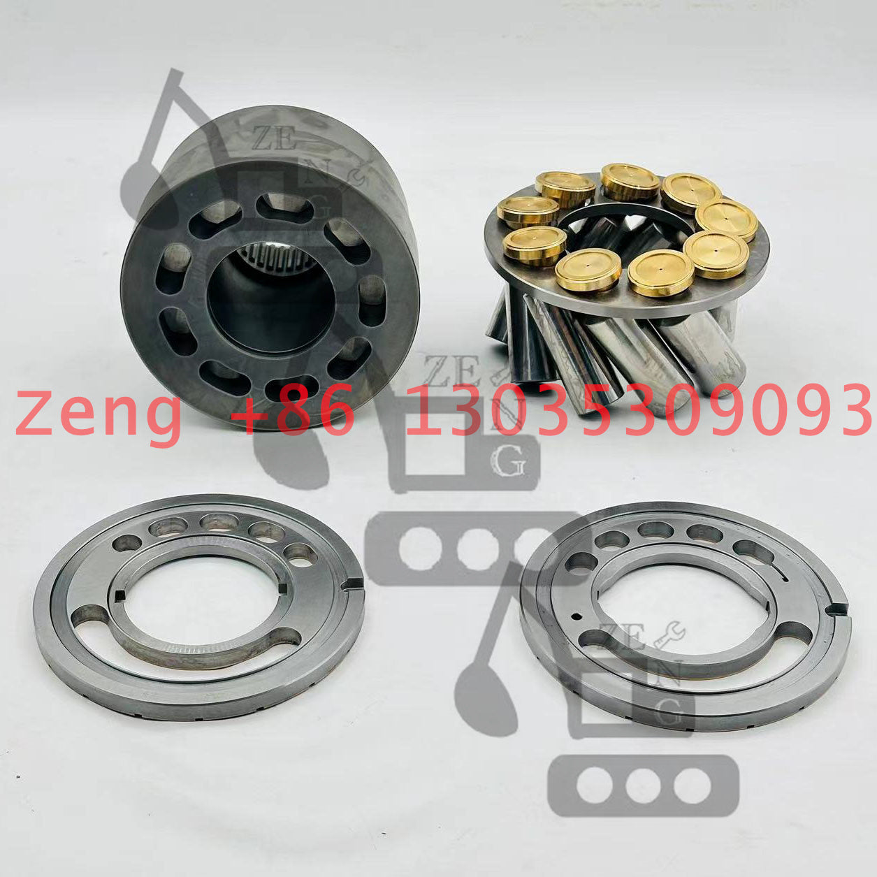 PVH131 hydraulic pump fix plate seat