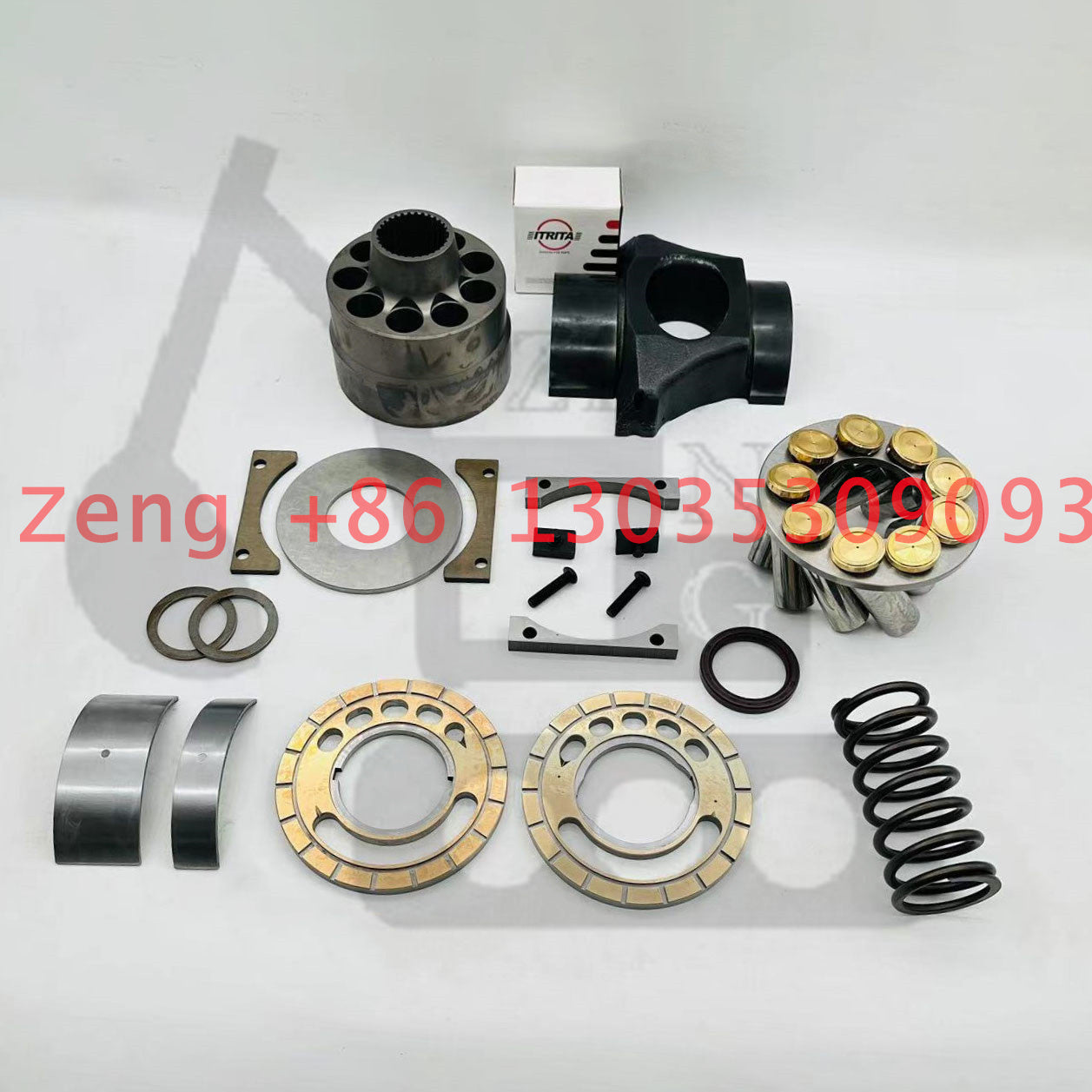 VICKERS PVE62 hydraulic variable fixed piston pump valve plate