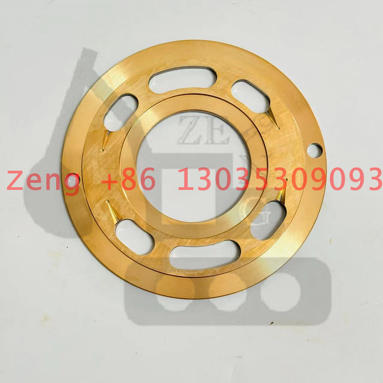 R215VS swing motor valve plate