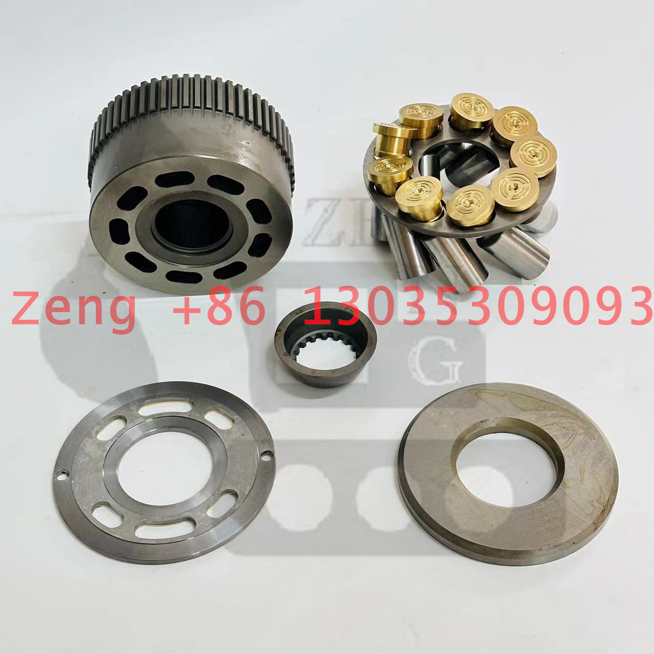 R215VS swing motor set plate retainer plate