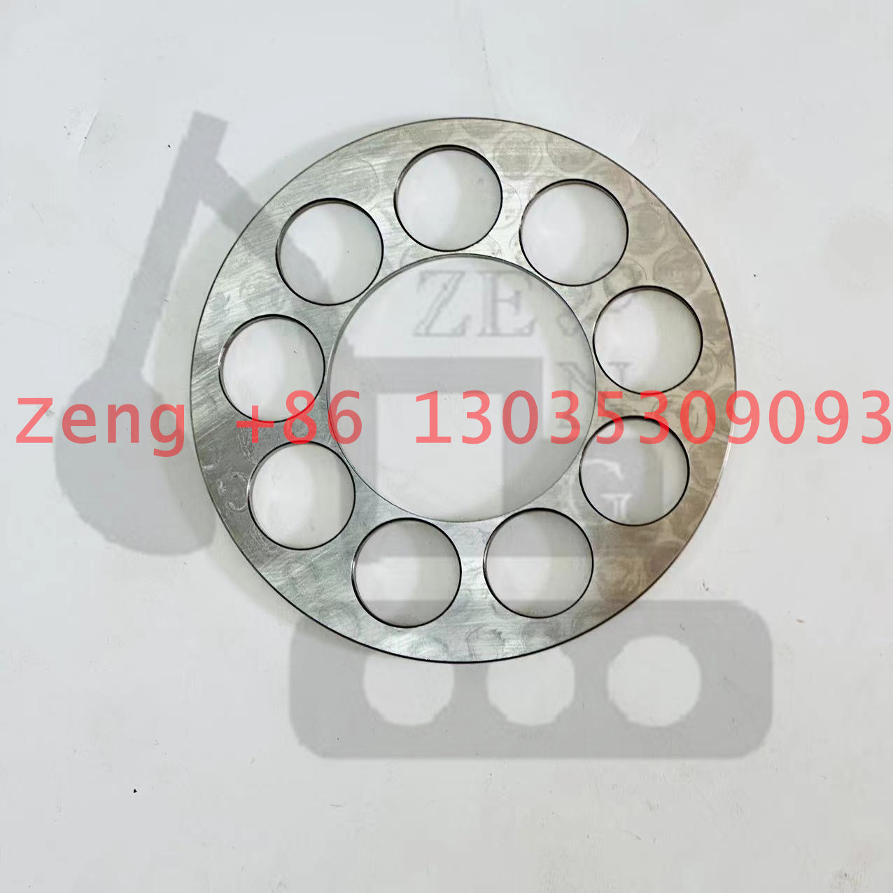 PVH57 hydraulic pump set plate retainer plate