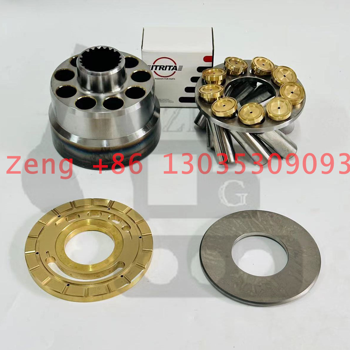 Caterpillar CAT12G motor grader piston pump shoe plate thrust plate