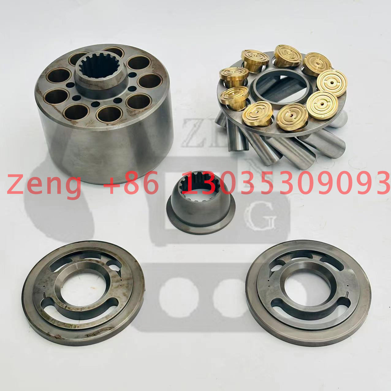 Kawasaki K3V140 hydraulic pump rotory group and spare parts for Kobelco SK300-2 SK400-2， Hyundai R280 R300-5 R305-7 R2800，Daewoo DH300LC-V DH300-5，Sumitomo SH280LC-3，Kato HD1200 HD1220 HD1800 excavator