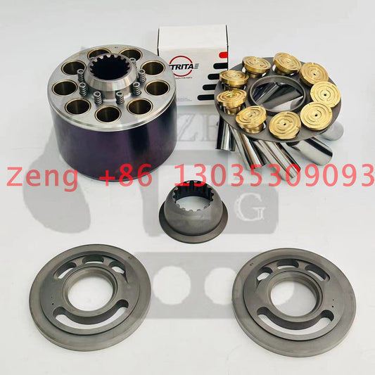 Kawasaki K5V160DTP hydraulic pump rotary group and spare parts