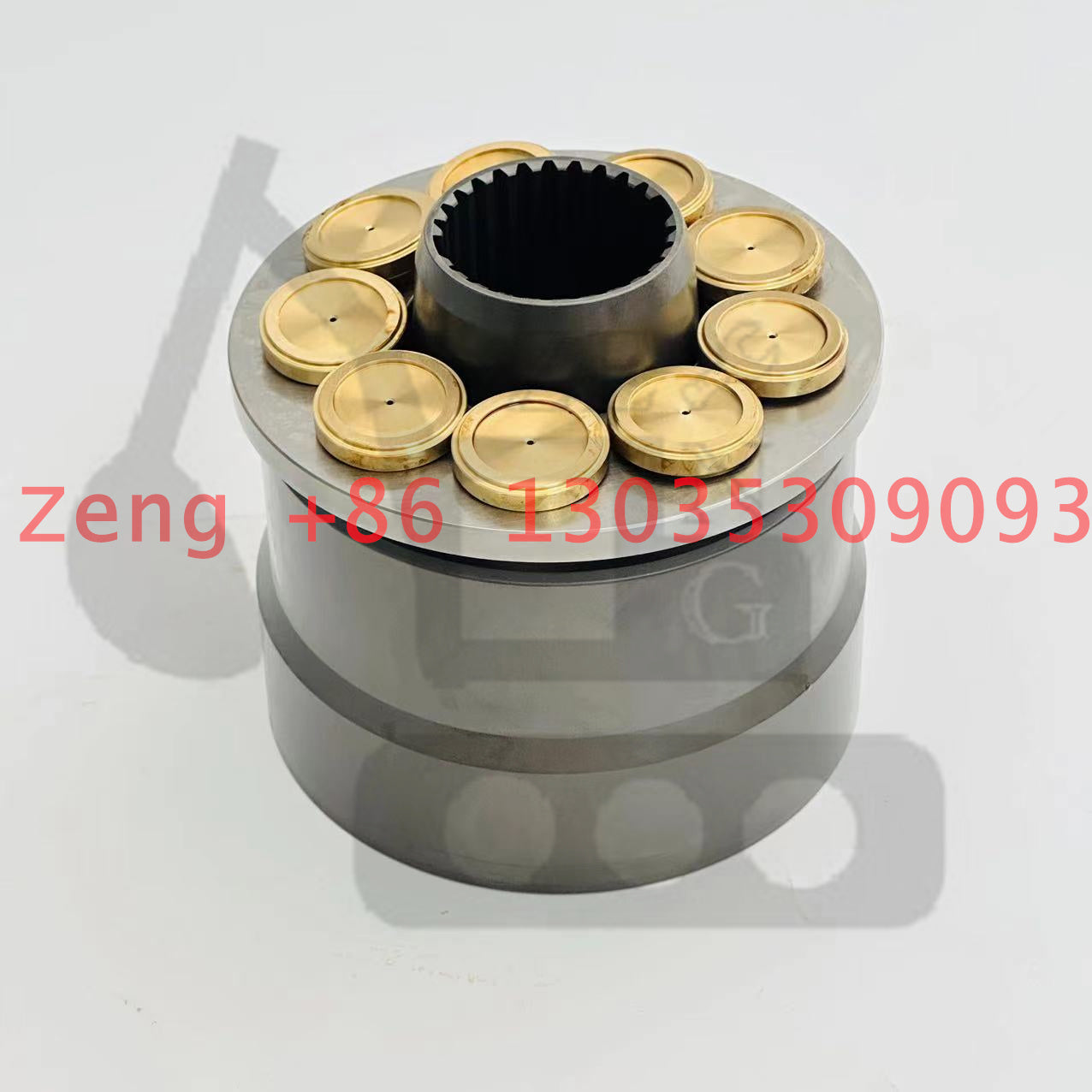 CATERPILLAR CAT140G motor grader piston pump fix plate seat