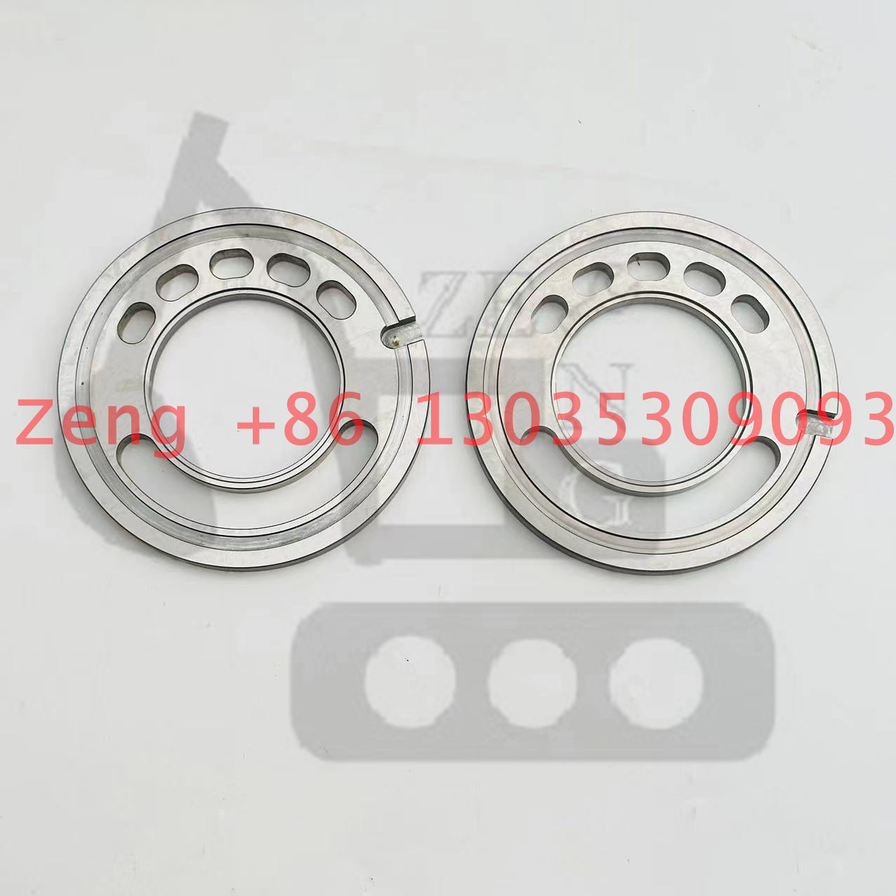 Caterpillar CAT12G motor grader hydraulic variable fixed piston pump valve plate