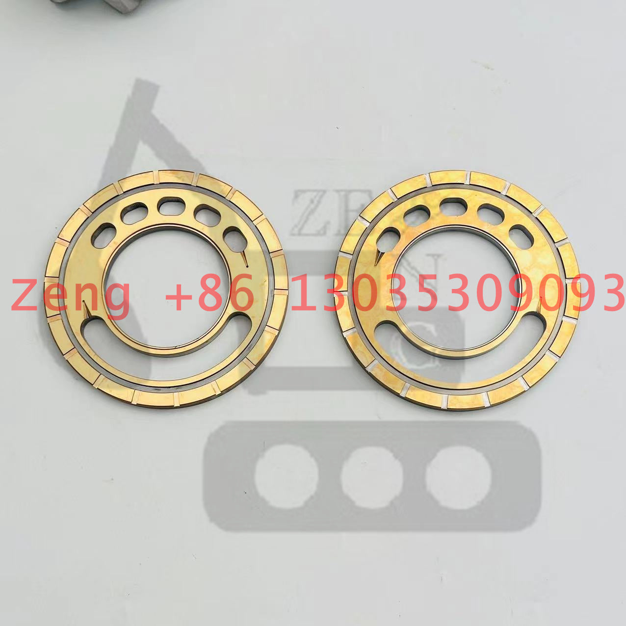 Caterpillar CAT12G motor grader hydraulic variable fixed piston pump valve plate