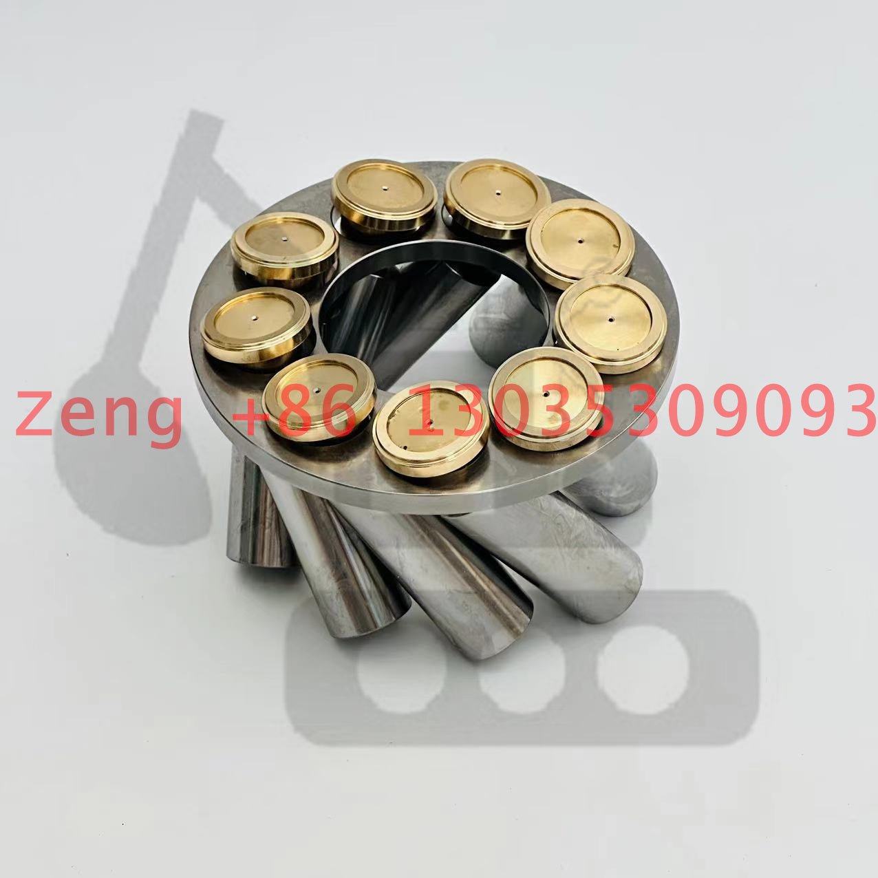 Caterpillar CAT12G motor grader hydraulic variable fixed piston pump piston shoe