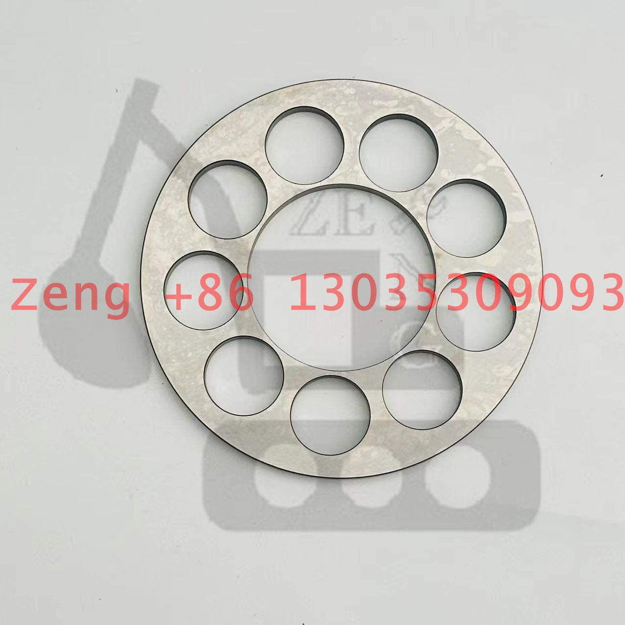 Caterpillar CAT12G motor grader hydraulic variable fixed piston pump set plate retainer plate retainer shoe