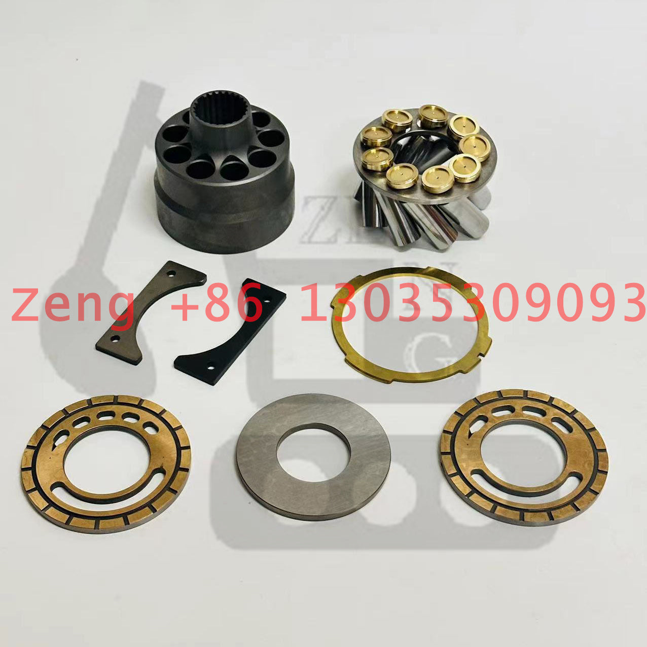CATERPILLAR CAT14G CAT120G motor grader piston pump set plate retainer plate retainer shoe